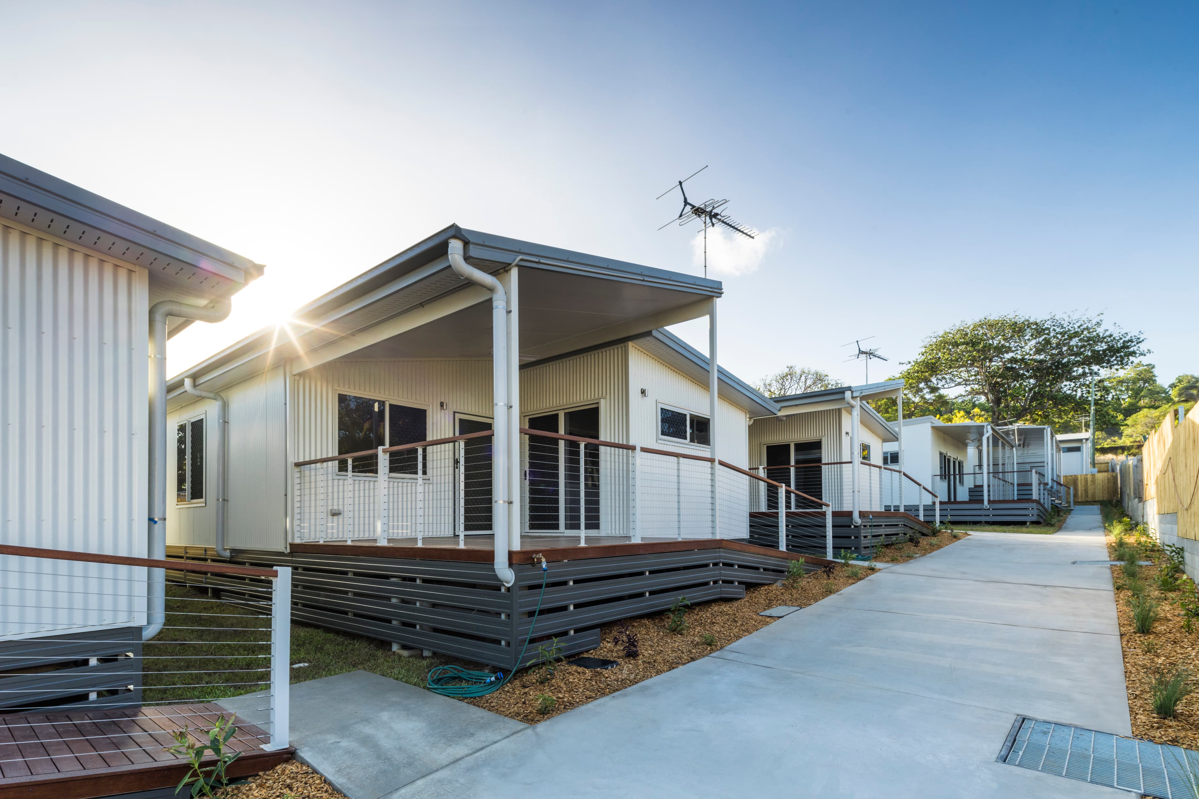 Oly Homes Modular Social and Community Housing project on Thursday Island