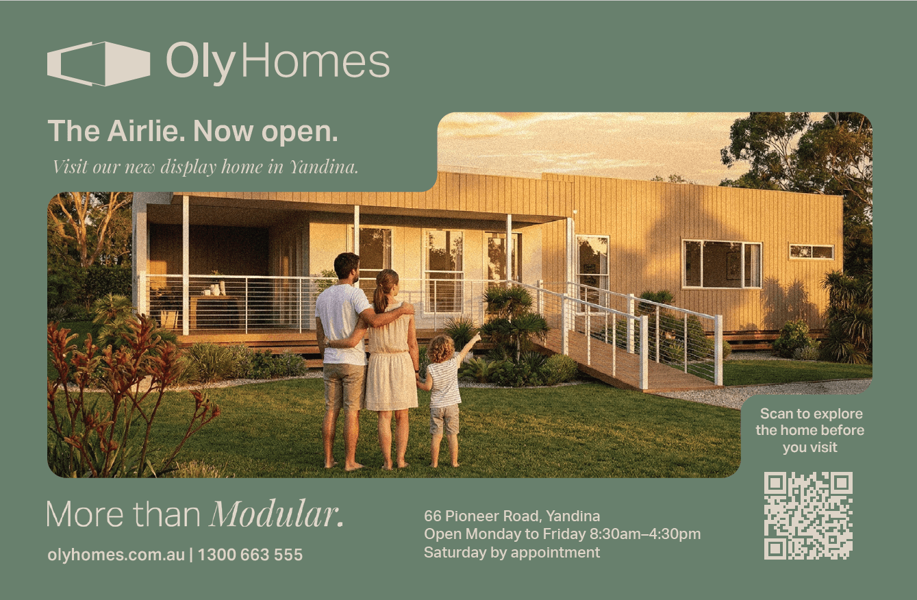 Oly Homes 3 bedroom Airlie display home